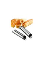 أقماع ستانلس ستيل لتشكيل الكرواسون والمخبوزات المحشوة | Stainless steel molds for shaping croissants and stuffed pastries