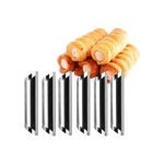 أقماع ستانلس ستيل لتشكيل الكرواسون والمخبوزات المحشوة | Stainless steel molds for shaping croissants and stuffed pastries