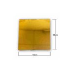 قاعدة رفيعة 30*30 ذهبى سادة