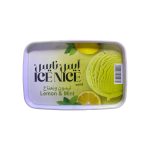 ايس كريم ليمون ونعناع 1 لتر - ايس نايس