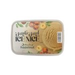 ايس كريم بندق بالمكسرات 1 لتر - ايس نايس