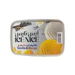 ايس كريم فانيليا ومانجا 1 لتر - ايس نايس
