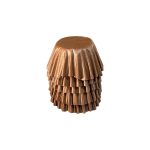 ورق ميني كب كيك ملون بألوان زاهية وميتاليك للحلويات | Bright and metallic colored mini cupcake liners for desserts