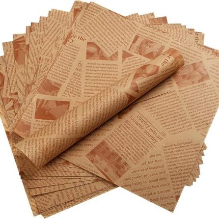 ورق-زبدة-بني-مطبوع-30*40-سم-تغليف-مستلزمات-كافيهات-سويت-آرت