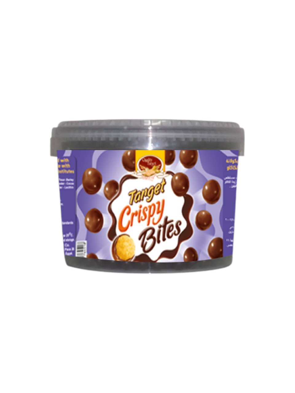quality-target-chocolate-crispy-2.5kg-sweet-art (1) كرسبي شوكولاتة كبير كوالتي تارجت 1 كجم - لتزيين الحلويات | Quality Target Chocolate Crispy 1 kg - الصورة 1