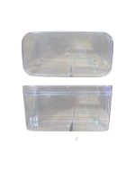 مستطيل أكريليك شفاف - 13.5*7 ارتفاع 7 سم