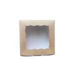 بوكس موجة كحك 1.5 كيلو علبة كرتون كحك وبسكويت 25x25x9cm