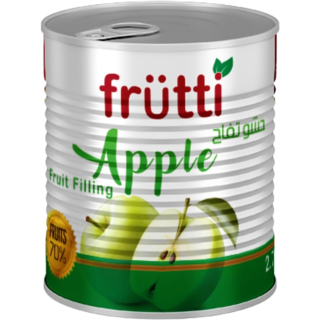 dr-baker-apple-bakery-filling-2-7kg دكتور بيكر حشو تفاح 2.7 كيلو حشو تفاح بالقطع والقرفة للمخابز Dr. Baker