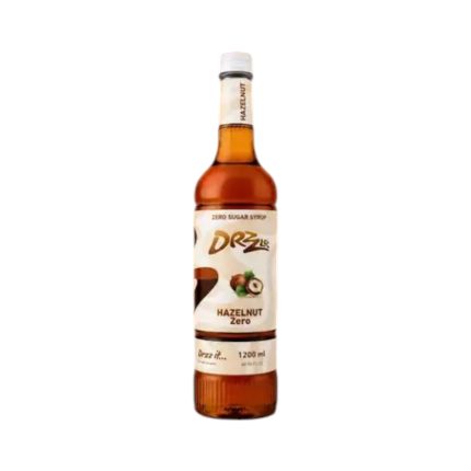 سيرب بندق زيرو دريزل 1200 مل,سيرب بندق بدون سكر دريزل,سيرب بندق دايت للكافيهات,Drizzle Hazelnut Zero Syrup 1200ml