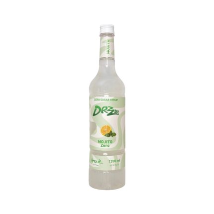 سيرب موهيتو زيرو دريزل 1200 مل,سيرب موهيتو بدون سكر للكافيهات,سيرب دريزل دايت بورسعيد,Drizzle Mojito Zero Syrup 1200ml