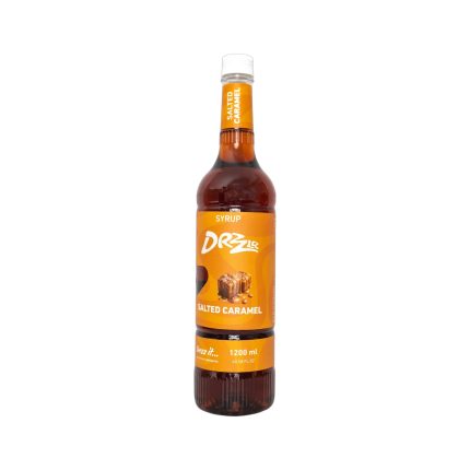 دريزل سيرب كراميل مملح 1200 مل,سيرب كراميل مملح دريزل,سيرب سولتد كراميل للكافيهات,Drizzle Salted Caramel Syrup 1200ml