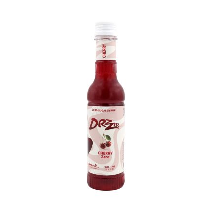 دريزل سيرب كريز زيرو 350 مل | سيرب كريز دريزل زيرو | سيرب زيرو سكر دريزل | Drizzle Zero Cherry Syrup 350ml