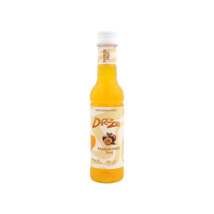دريزل سيرب باشون زيرو 350 مل,سيرب باشون فروت دريزل زيرو,سيرب زيرو سكر دريزل,Drizzle Zero Passion Fruit Syrup 350ml