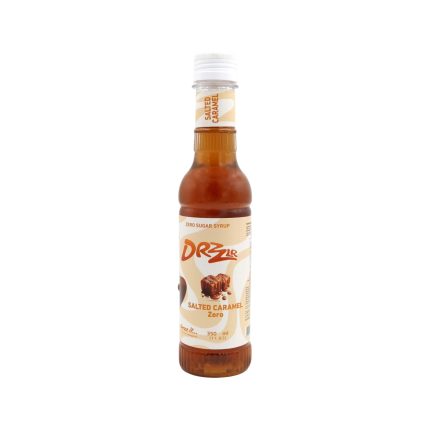 دريزل سيرب كراميل مملح زيرو 350 مل | سيرب كراميل مملح دريزل زيرو | سيرب زيرو سكر دريزل | Drizzle Zero Salted Caramel Syrup 350ml